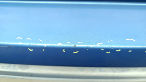 Rear bumper bare Hyundai Tucson 19-21 without parking sensors, blue R2U, broken fasteners, chips