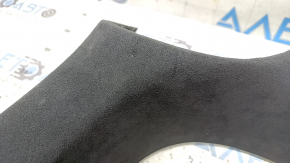 Tesla Model X 22-25 black Alcantara interior lower rear right door trim, scratches