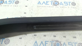 Tesla Model X 22-25 front left inner door sill trim: scratches, abrasions, broken fastener