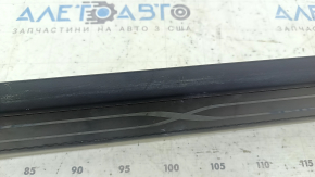 Tesla Model X 22-25 front left inner door sill trim: scratches, abrasions, broken fastener