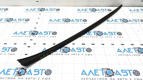 Left windshield molding for Audi Q5 8R 09-17, matte black, torn seal