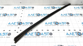 Left windshield molding for Audi Q5 8R 09-17, matte black, torn seal