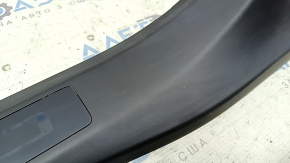 Tesla Model X 22-25 front right inner door sill plate with scratches and scuffs