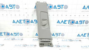 Left upper center pillar trim for Toyota Highlander 2008-2013 type 2, gray, plastic has turned white, worn