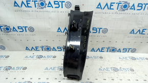 Tesla Model X 22-25 black right lower front pillar trim, scratches, scuffs, broken mount