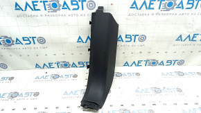 Tesla Model X 22-25 black front pillar trim, scratches, abrasions, broken mount