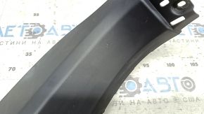 Tesla Model X 22-25 black front pillar trim, scratches, abrasions, broken mount