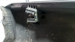 Left threshold Hyundai Tucson 19-21, black, scuffed, cracked, dented