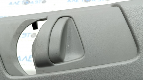 Right center pillar trim, upper belt, Toyota Highlander 2008-2013, type 2, gray, scratches