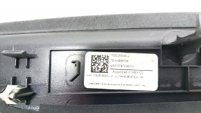 Tesla Model X 22-25 black Alcantara upper left front pillar trim, scuffs, scratches