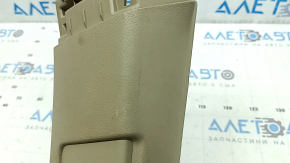 Toyota Highlander 2008-2013 center pillar trim, upper belt, right, beige, plastic has turned white, worn