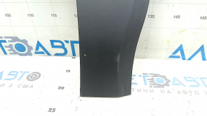 Tesla Model X 22-25 right center front pillar trim, black, scratches