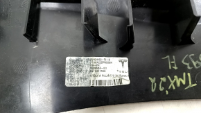 Tesla Model X 22-25 black front pillar trim, broken mount, scratches