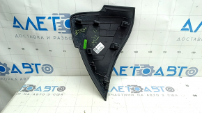 Tesla Model X 22-25 black left side dashboard trim, broken mount, scuff marks