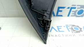 Tesla Model X 22-25 black left side dashboard trim, broken mount, scuff marks