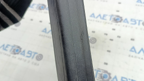 Black rear left outer door sill trim for Audi Q5 8R 09-17, scratches