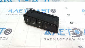 Hyundai Tucson 19-21 dashboard button block for BSM, camera, AWD, black, broken mounts