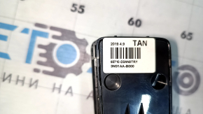 Hyundai Tucson 19-21 dashboard button block for BSM, camera, AWD, black, broken mounts