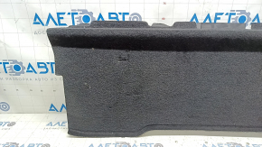 Tesla Model X 22-25 rear panel interior trim needs cleaning, scuffs