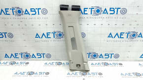 Left side center pillar trim, upper belt, Subaru Impreza 17-23 GK, gray, scratches