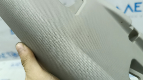 Subaru Impreza 17-23 GK center pillar trim, upper belt, right, gray, worn