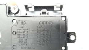 Audi Q5 8R 09-17 driver's seat control with gray buttons with chrome