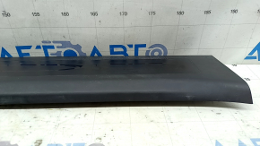 Tesla Model X 22-25 rear right door sill plate, scratches, dent on the plate