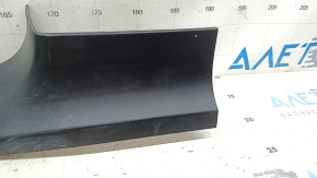 Tesla Model X 22-25 rear left door sill plate: scratches, dents on the plate, broken fastener