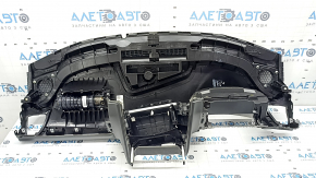 Audi Q5 8R 09-17 gray dashboard with airbag, scratches, rusty squib