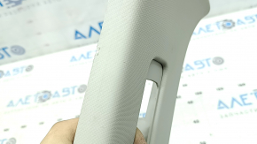 Left center pillar trim, upper belt, Mazda CX-5 13-16, gray, scratches