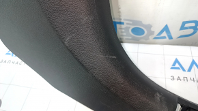 Hyundai Tucson 16-21 black lower right front pillar trim, scratches, broken mount