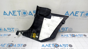 Hyundai Tucson 16-21 black lower right front pillar trim, scratches, broken mount