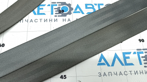 Passenger seat belt for Audi Q5 8R 09-12, gray, dry-cleanable