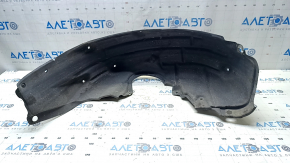 The rear left fender liner of a Toyota Prius 50 16-22 is torn.