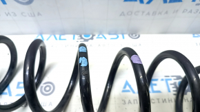 Rear left spring for Toyota Prius 50 19-22 AWD, stiffness: 2 blue, 1 purple