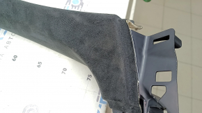 Tesla Model X 22-25 interior trunk lid trim, black Alcantara, scuffs, scratches