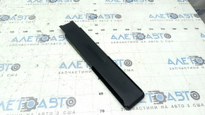 Tesla Model X 22-25 2nd row seat runner trim, Alcantara, texture, scratches, abrasions, fabric peeling