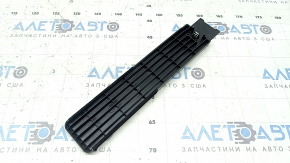 Tesla Model X 22-25 2nd row seat runner trim, Alcantara, texture, scratches, abrasions, fabric peeling