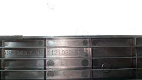 Tesla Model X 22-25 2nd row seat runner trim, Alcantara, texture, scratches, abrasions, fabric peeling