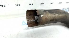 Left muffler tip for Audi Q7 16-23, corrosion, missing fragment