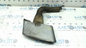 Left muffler tip for Audi Q7 16-23, corrosion, missing fragment