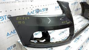 Bare front bumper for Audi Q5 8R 13-17, graphite, without parking sensors, sand
