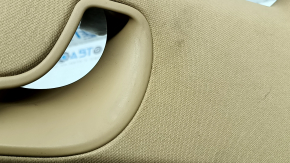 Left rear pillar trim for Porsche Cayenne 958 11-14, beige, needs cleaning, worn