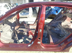 The center left pillar of a Honda Accord 13-17 on the body, dents