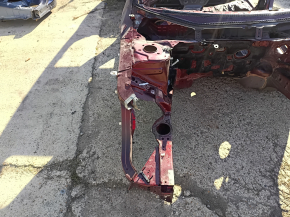 Front right quarter panel of a 13-17 Honda Accord, red
