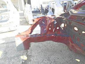 Front right quarter panel of a 13-17 Honda Accord, red