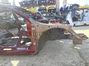 Front right quarter panel of a 13-17 Honda Accord, red