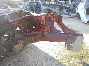 Front left quarter panel of a 13-17 Honda Accord, red