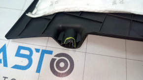 Front lower left pillar trim for Hyundai Tucson 16-21, black, broken mount