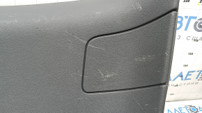 Audi Q5 8R 13-17 lower trunk lid trim, complete, gray, scratches
